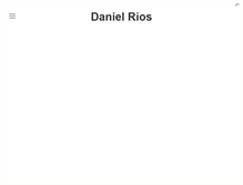 Tablet Screenshot of danrios.com